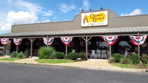 Cracker barrel mobile al - Cracker Barrel Old Country Store, Spanish Fort. 3,680 likes · 18 talking about this · 24,144 were here. Quality breakfast, lunch and dinner menus featuring home-style foods and a retail store, too.